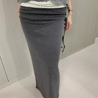Folder Shirred Skirt