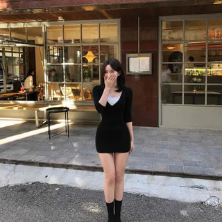 Training Elastic Low-Rise H-Line Undershorts Mini Skirt