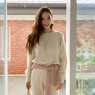 Floppy Knit Pants Set