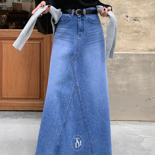Kenny Denim Maxi Skirt