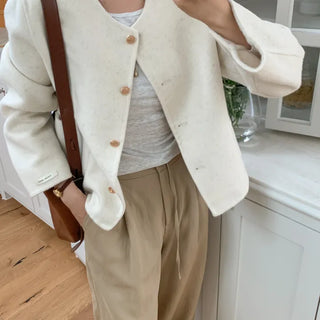 Merci Round Wool Jacket