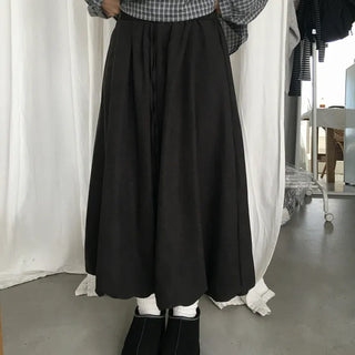 Yuja balloon long skirt