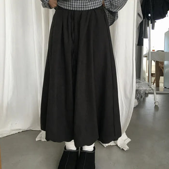 Yuja balloon long skirt