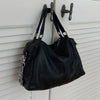Top-grade full-grain leather tote or crossbody bag