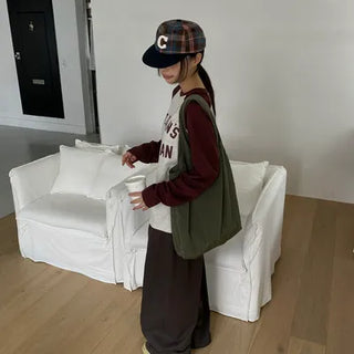 Dane Curved Cut Balloon Pants
