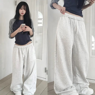 Oha wide sweat long pants