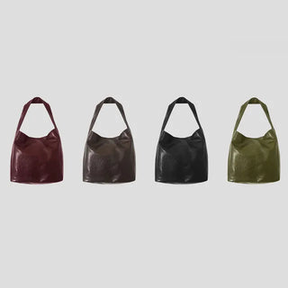 Daily Leather Shoulder Bag 4 Colors