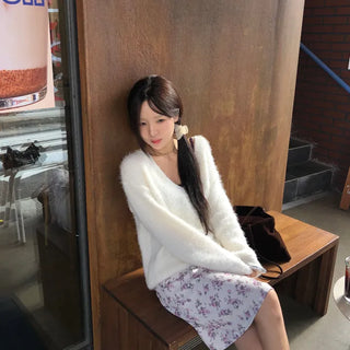 Mature woman♡꙳* Nia Flower Midi Skirt