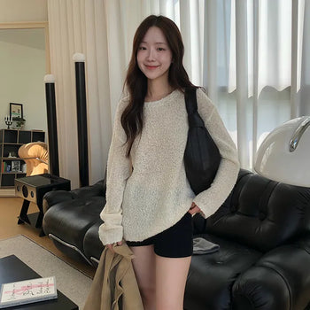 Dave Wool Boucle Knit -