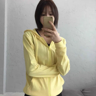 Long-lasting Premium Double-Sided Semi-Loose Zip-Up Hoodie