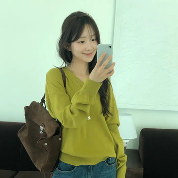 Saint Wool V-Neck Knit -