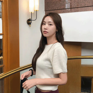Casey Short Sleeve Knit -
