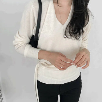 Poi Wool Layered Knit -
