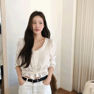 Haim Frill Blouse -