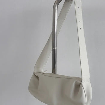 Mauve Soft Big Shoulder Bag