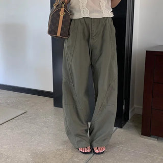 Burring Cutout Pants