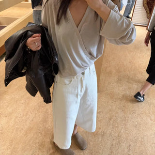 Drape T-shirt  Wrap T-shirt