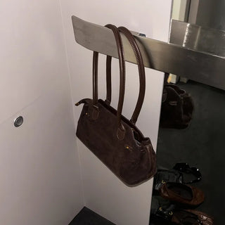 Millia Suede Shoulder Bag
