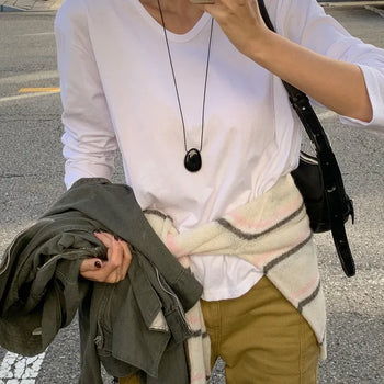Eve U-neck Padded T-shirt