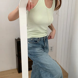 Barre Halter Sleeve -