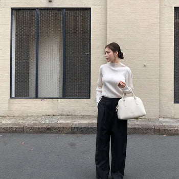Hess Pintuck Slacks
