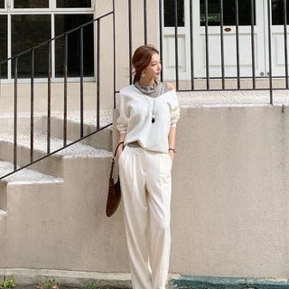 Verity Two-Pin Tuck Slacks