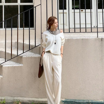 Verity Two-Pin Tuck Slacks
