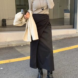 January Wrap Long Skirt