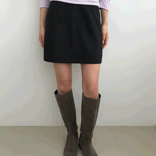 Pien Striped Mini Skirt -