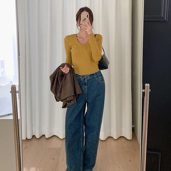 Dundee Folding Wide Denim Pants
