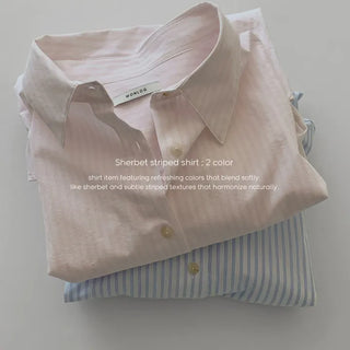 Sherbet Stripe Shirt -