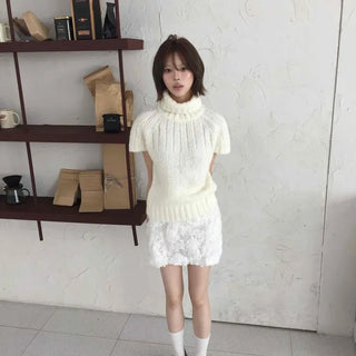 *High Quality* Blooming Rose Mini Skirt