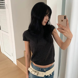 Smoothie turtleneck knit