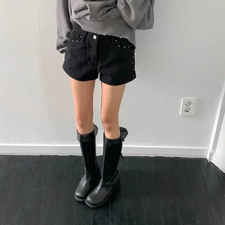 Burnett studded shorts