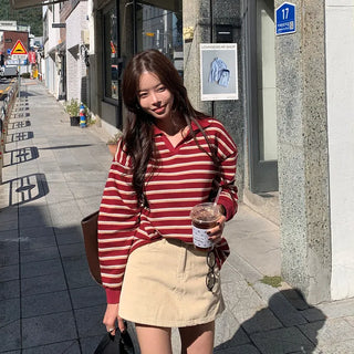 Ires Corduroy Mini Skirt Pants