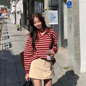 Ires Corduroy Mini Skirt Pants
