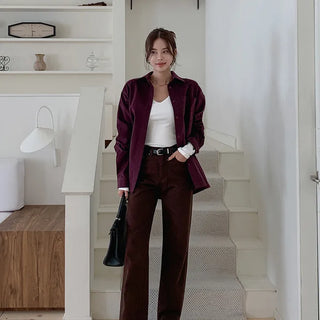 Fault Straight Cotton Pants