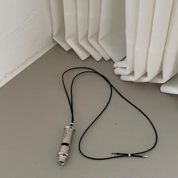 Whistle Point Surgical Long Drop Necklace