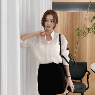 Newport Tie Blouse
