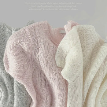 Mer Mohair Short Sleeve Knit -