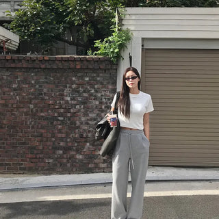 HADE Wide Elastic Pants