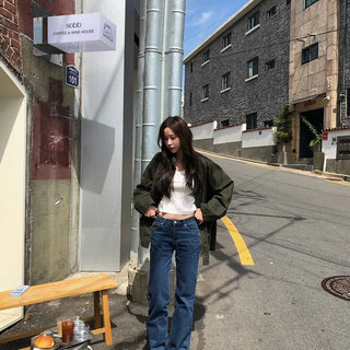 Below Straight Denim -