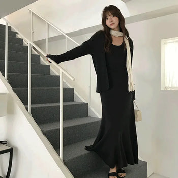 Musk Alpaca Cardigan