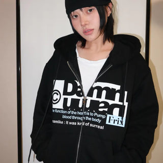 Damn Zip Hoodie