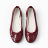 Round Toe Basic Ribbon Ballerina Flats