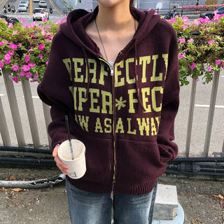 Perfect Knit Zip-Up Hoodie 3 Colors
