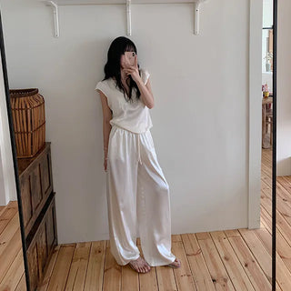*In stock on the 20th* Glowing Satin Pants