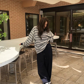 Wide String Sweatpants
