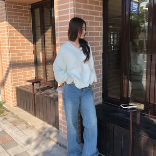 Light Flare Denim Pants