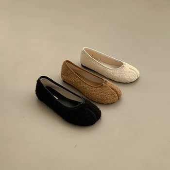 Fomi Curly Flat Shoes